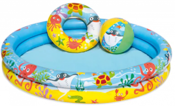 Bestway 51124 122 x 122 cm Yuvarlak Şişme Havuz