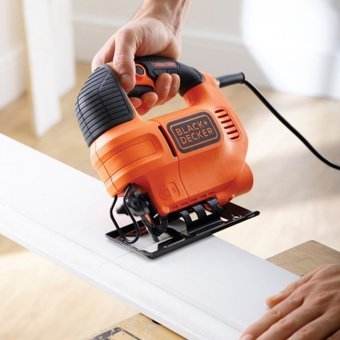 Black+Decker KS501 400 W 3000 devir/dk Aküsüz Elektrikli Kablolu Dekupaj Testere