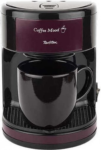 Tantitoni Coffee Mood Filtreli Fincan 300 ml Hazne Kapasiteli 450 W Vişne Filtre Kahve Makinesi