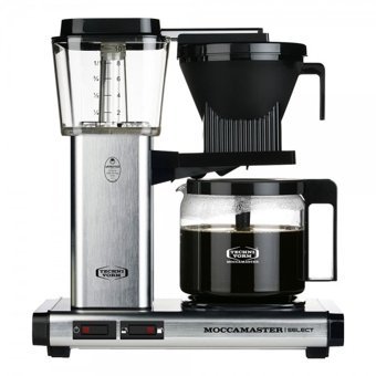 Moccamaster KBG Select Filtreli Karaf 1250 ml Hazne Kapasiteli 10 Fincan 1520 W Gümüş Filtre Kahve Makinesi