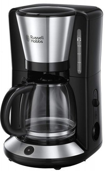 Russell Hobbs Adventure 24010-56 Filtreli Karaf 1250 ml Hazne Kapasiteli 1100 W Siyah Filtre Kahve Makinesi