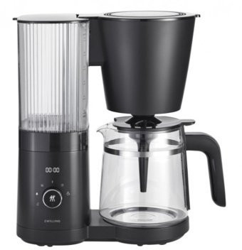 Zwilling Enfinigy (53103-301-0) Zaman Ayarlı Filtreli Karaf 1500 ml Hazne Kapasiteli 12 Fincan Akıllı 1960 W Siyah Filtre Kahve Makinesi