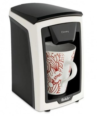 Fakir Closey Filtre Kahve Filtreli Fincan 300 ml Hazne Kapasiteli 600 W Siyah Filtre Kahve Makinesi