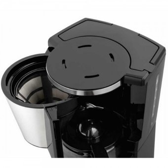 Fakir Coffee Mine Zaman Ayarlı Filtreli Karaf 1500 ml Hazne Kapasiteli 12 Fincan Akıllı 1000 W Siyah Filtre Kahve Makinesi