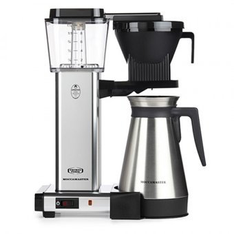 Moccamaster KBGT Filtreli Karaf 1250 ml Hazne Kapasiteli 10 Fincan 1450 W Gümüş Filtre Kahve Makinesi