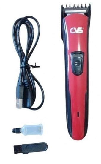 CVS DN 7498 Saç Sakal ve Ense Tek Başlıklı Çok Amaçlı Kablosuz Kırmızı Tıraş Makinesi