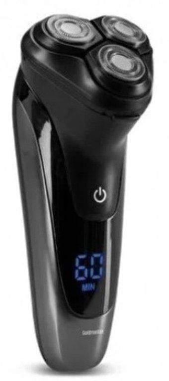 Goldmaster GM-8129 Tek Başlıklı Sinekkaydı Islak Döner Başlıklı Kablosuz Tıraş Makinesi