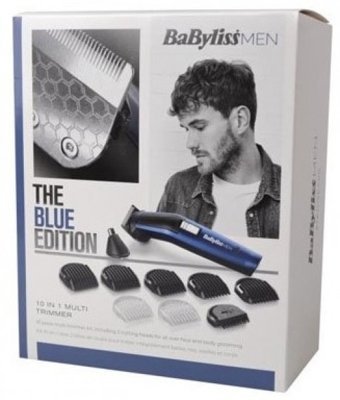 BaByliss 7255PE Saç Sakal Ense Kulak ve Burun 7 Başlıklı Çok Amaçlı Kablosuz Tıraş Makinesi