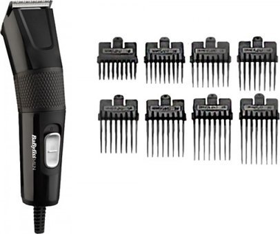 BaByliss E756E Saç Sakal ve Ense 8 Başlıklı Çok Amaçlı Kablolu Tıraş Makinesi