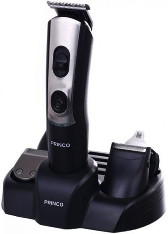 Princo PR-520 Saç Sakal Ense Kulak ve Burun 5 Başlıklı Çok Amaçlı Kuru Kablosuz Tıraş Makinesi