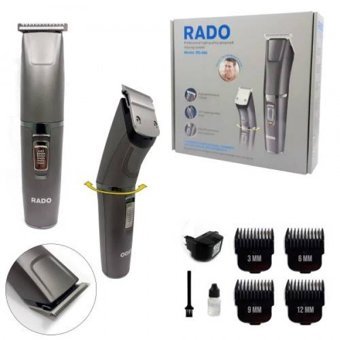Rado RD-666 Saç Sakal ve Ense 4 Başlıklı Çok Amaçlı Kablosuz Tıraş Makinesi