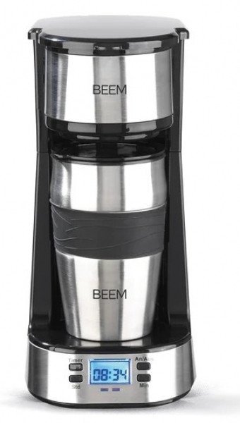 Beem 03510 Thermo 2 Go Zaman Ayarlı Filtreli Termos 420 ml Hazne Kapasiteli Akıllı 750 W İnox Filtre Kahve Makinesi