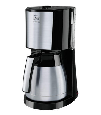 Melitta ENJOY Top Therm Filtreli Termos Hazne Kapasiteli 15 Fincan 1000 W Siyah Filtre Kahve Makinesi