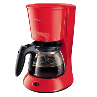 Philips HD7461 Filtreli Karaf 1200 ml Hazne Kapasiteli 15 Fincan 1000 W Kırmızı Filtre Kahve Makinesi