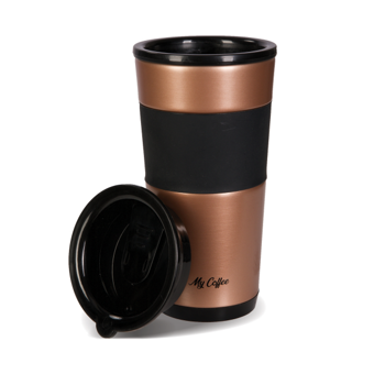 Goldmaster My Coffee Relax MC-102 Filtreli Termos 420 ml Hazne Kapasiteli 750 W Rosegold Filtre Kahve Makinesi