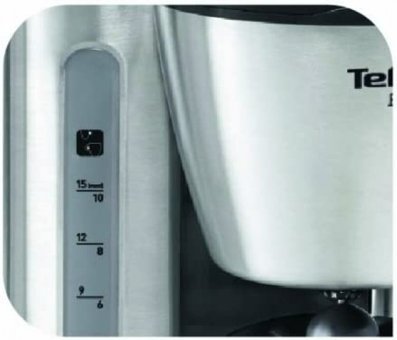 Tefal Express Filtreli Karaf 1250 ml Hazne Kapasiteli 10 Fincan 1200 W Gri Filtre Kahve Makinesi