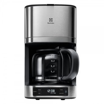 Electrolux EKF7700 Zaman Ayarlı Filtreli Karaf 1650 ml Hazne Kapasiteli 15 Fincan Akıllı 1080 W İnox Filtre Kahve Makinesi