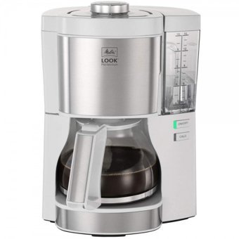 Melitta Look Perfection (1025-06) Filtreli Karaf 1250 ml Hazne Kapasiteli 15 Fincan Beyaz Filtre Kahve Makinesi