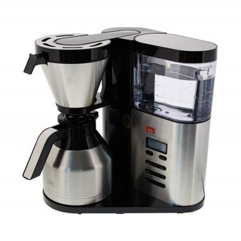 Melitta AromaElegance Therm DeLuxe Zaman Ayarlı Filtreli Karaf 1250 ml Hazne Kapasiteli 15 Fincan 1450 W İnox Filtre Kahve Makinesi