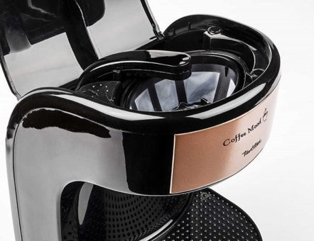 Tantitoni Coffee Mood Filtreli Fincan 300 ml Hazne Kapasiteli 450 W Rosegold Filtre Kahve Makinesi