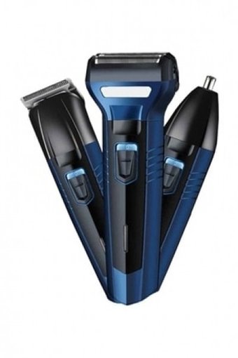 Rado RD-366 Saç Sakal ve Ense 3 Başlıklı Çok Amaçlı Sinekkaydı Kablosuz Tıraş Makinesi