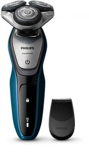 Philips AquaTouch S5400/06 Yüz Tek Başlıklı Sinekkaydı Islak Döner Başlıklı Kablosuz Tıraş Makinesi