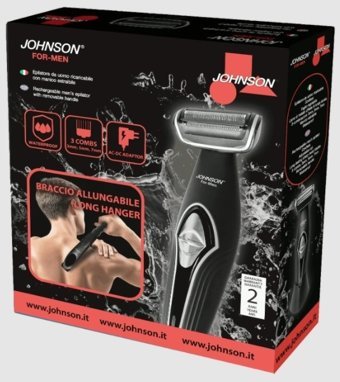 Johnson For-Men Vücut 3 Başlıklı Çok Amaçlı Islak Kablosuz Tıraş Makinesi