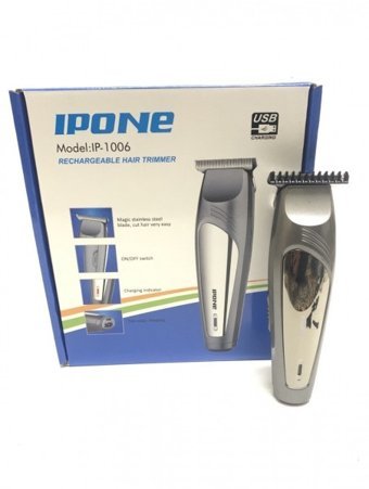 Ipone IP-1006 Saç Sakal ve Ense 3 Başlıklı Çok Amaçlı Kablosuz Tıraş Makinesi