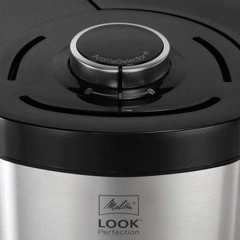 Melitta Look Perfection (1025-06) Filtreli Karaf 1250 ml Hazne Kapasiteli 15 Fincan Siyah Filtre Kahve Makinesi