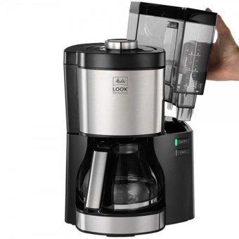 Melitta Look Perfection (1025-06) Filtreli Karaf 1250 ml Hazne Kapasiteli 15 Fincan Siyah Filtre Kahve Makinesi