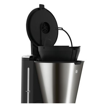WMF Kitchenminis Termos Grafit Zaman Ayarlı Filtreli Termos 800 ml Hazne Kapasiteli Akıllı Mini 870 W İnox Filtre Kahve Makinesi