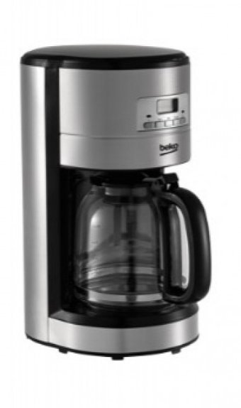 Beko FK 5112 I Zaman Ayarlı Filtreli Karaf Hazne Kapasiteli 12 Fincan Akıllı 1000 W İnox Filtre Kahve Makinesi