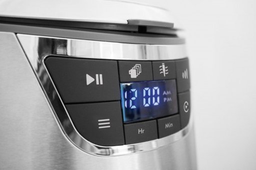 Caso Novea C4 1852 Zaman Ayarlı Filtreli Karaf 1100 ml Hazne Kapasiteli 12 Fincan Akıllı 1000 W İnox Filtre Kahve Makinesi