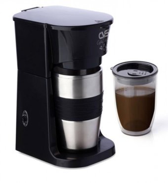 CVS DN 19807 Filtreli Termos 420 ml Hazne Kapasiteli 750 W Siyah Filtre Kahve Makinesi