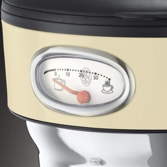 Russell Hobbs Retro Vintage Cream 21702-56 Filtreli Karaf 1250 ml Hazne Kapasiteli 1000 W Krem Filtre Kahve Makinesi