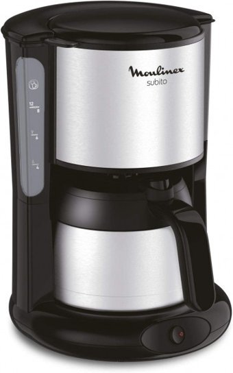 Moulinex FT360811 Filtreli Termos 900 ml Hazne Kapasiteli 12 Fincan 800 W İnox Filtre Kahve Makinesi