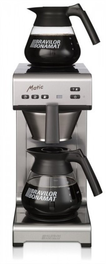 Bravilor Bonamat Matic Filtreli Karaf 3400 ml Hazne Kapasiteli 2140 W İnox Filtre Kahve Makinesi