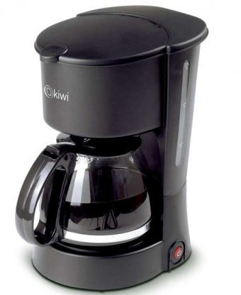 Kiwi KCM-7542 Filtreli Karaf 600 ml Hazne Kapasiteli 650 W Siyah Filtre Kahve Makinesi