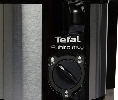 Tefal CM290838 Subito Mug Filtreli Karaf 1250 ml Hazne Kapasiteli 10 Fincan 1200 W Siyah Filtre Kahve Makinesi