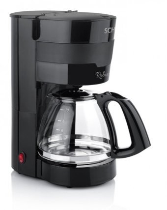 Schafer Robusta Filtreli Karaf 1200 ml Hazne Kapasiteli 800 W Siyah Filtre Kahve Makinesi