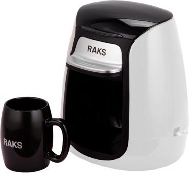 Raks Luna Filtreli Fincan 150 ml Hazne Kapasiteli 300 W Kırmızı Filtre Kahve Makinesi