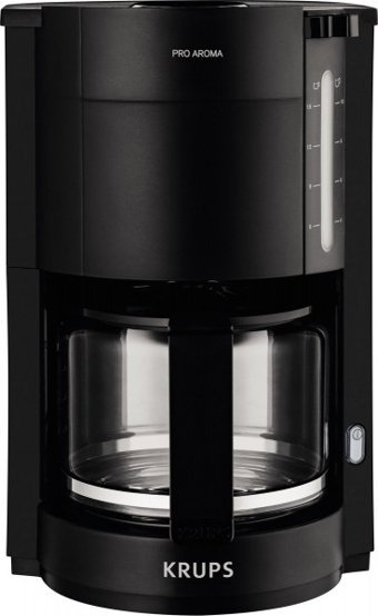 Krups F30908 Pro Aroma Filtreli Karaf 1000 ml Hazne Kapasiteli 1050 W Siyah Filtre Kahve Makinesi