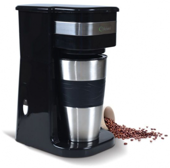 Kiwi KCM-7505 Filtreli Termos 420 ml Hazne Kapasiteli 750 W Siyah Filtre Kahve Makinesi
