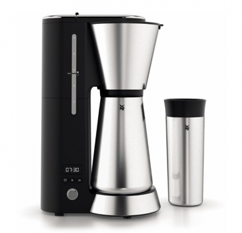 WMF Kitchenminis Termos Karaf Zaman Ayarlı Filtreli Termos 800 ml Hazne Kapasiteli Akıllı Mini 870 W İnox Filtre Kahve Makinesi