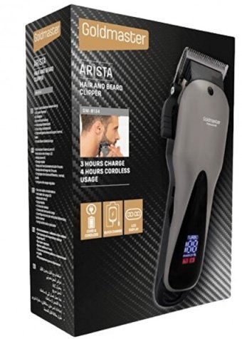 Goldmaster Arista Saç Sakal ve Ense 4 Başlıklı Çok Amaçlı Kuru Kablosuz Tıraş Makinesi