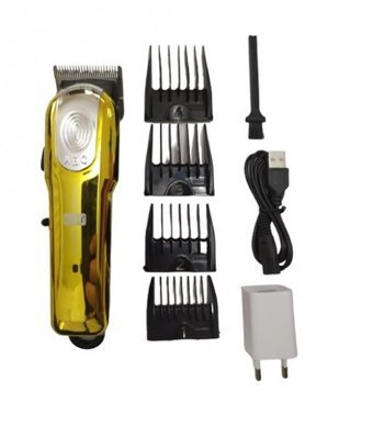 Waer WA-3035 Saç Sakal ve Ense 4 Başlıklı Çok Amaçlı Kuru Kablosuz Tıraş Makinesi
