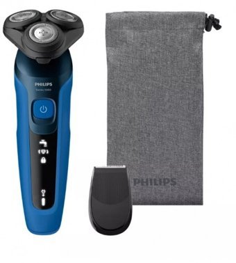 Philips 5000 S5466/18 Tek Başlıklı Sinekkaydı Islak Döner Başlıklı Kablosuz Tıraş Makinesi