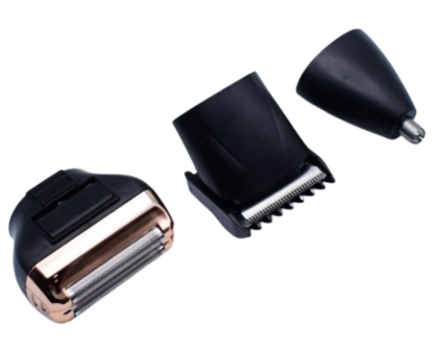 Rado RD-395 Saç Sakal ve Ense 3 Başlıklı Çok Amaçlı Sinekkaydı Kablosuz Tıraş Makinesi
