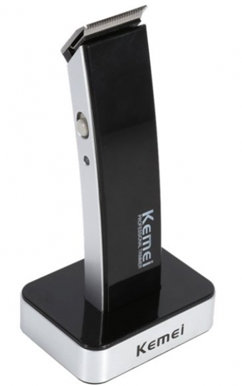 Kemei KM-619 Saç Sakal ve Ense 3 Başlıklı Çok Amaçlı Kuru Kablosuz Siyah Tıraş Makinesi
