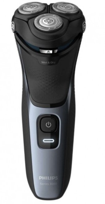 Philips 3000 Series S3133/51 Tek Başlıklı Sinekkaydı Islak Döner Başlıklı Kablosuz Tıraş Makinesi